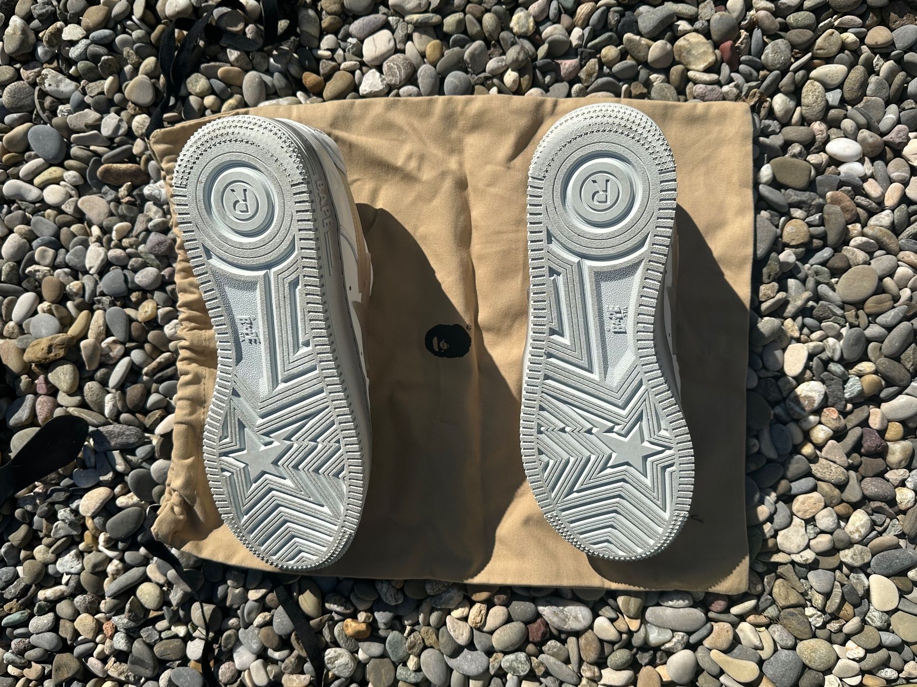Bape Herrenschuhe: A Bathing Ape Bape Sta #5 White Gradient Stock – Neu (gemäss Beschreibung) aus Reinach BL von Tscherrer 7