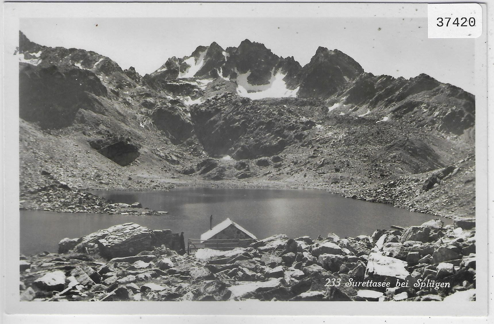 Cartoline postali: Surettasee bei Splügen – Usato da Ettingen venduto da Kartenplanet