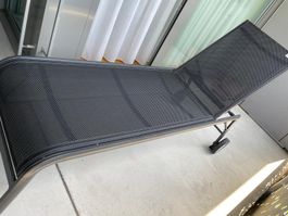 Sonnenliege, Marke Expert mit Kissen