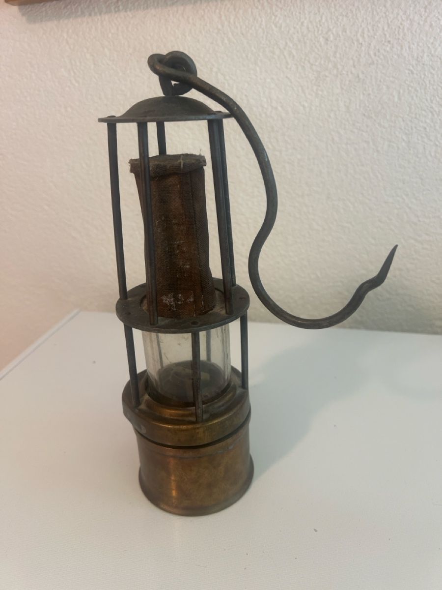 Lampes: Antike Grubenlampe  – D'occasion à Neuenhof par Willi111