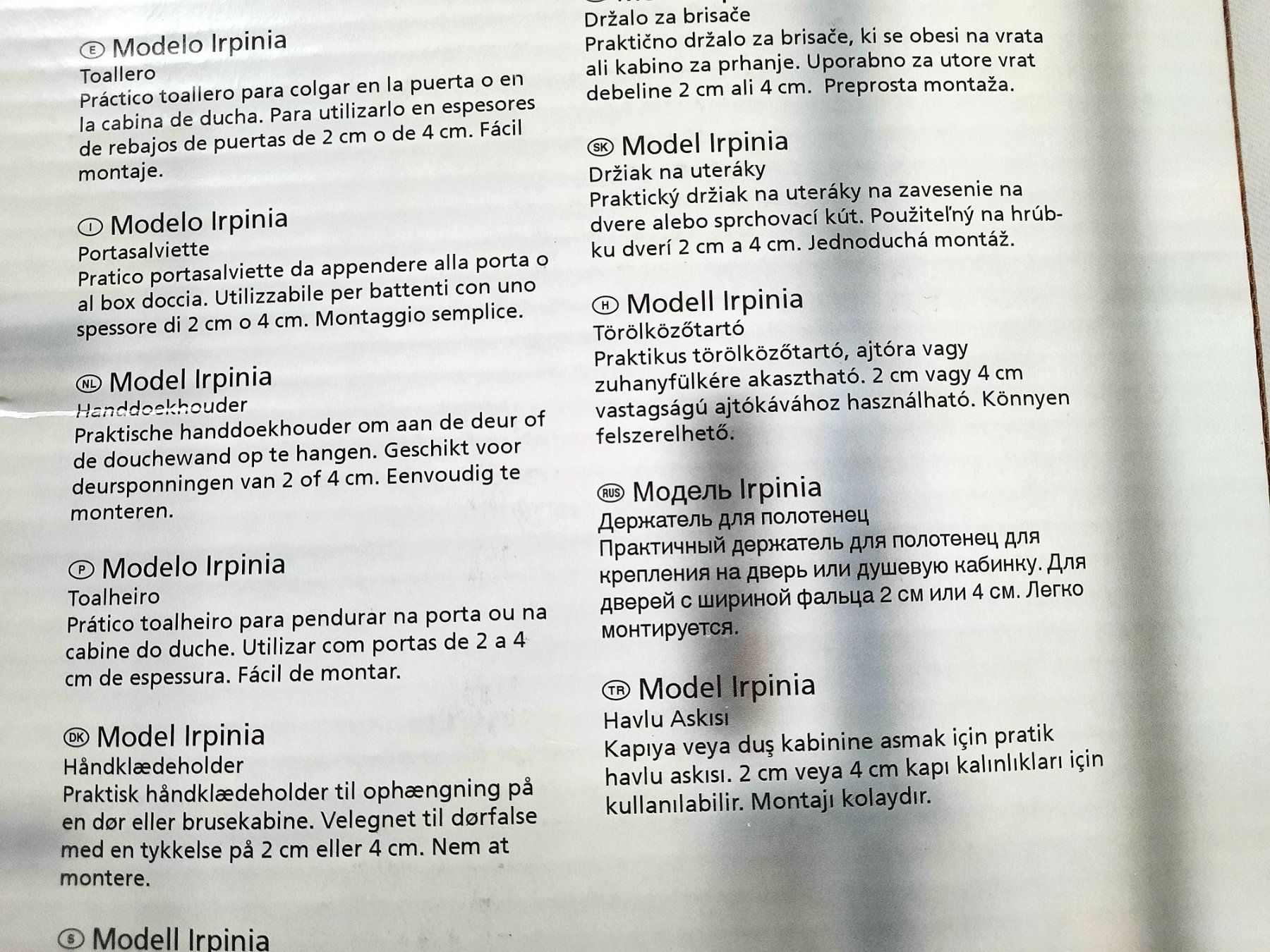 Wenko Portasciugamani: WENKO Irpinia Handtuchhalter – Nuovo (secondo la descrizione) da Beinwil am See venduto da Restwert_Beinwil 4