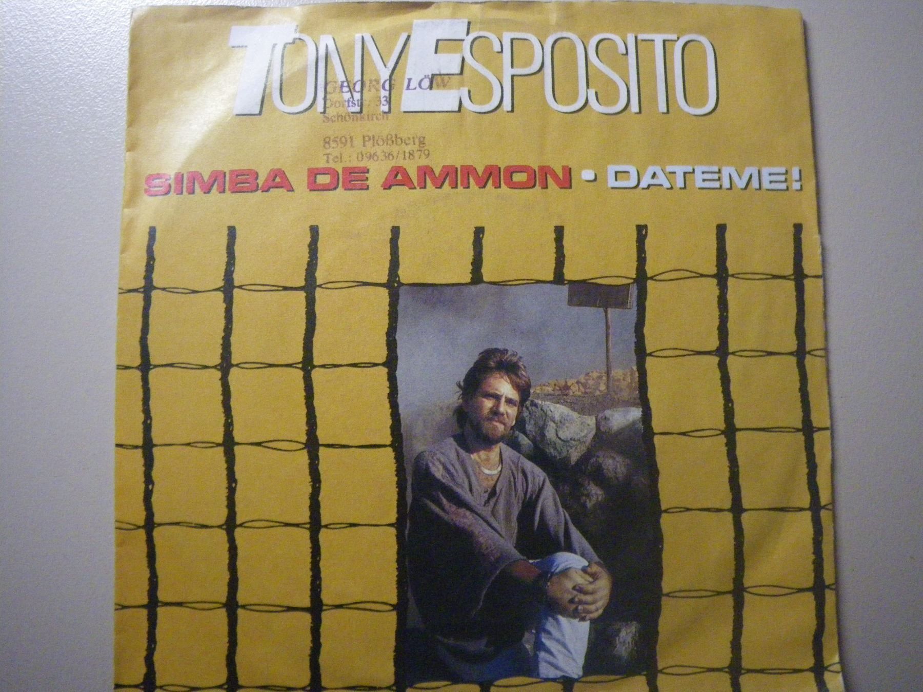 Dischi in vinile: Vinyl-Single - Tony Esposito - Simba De Ammon – Usato da Langenthal venduto da Modo39