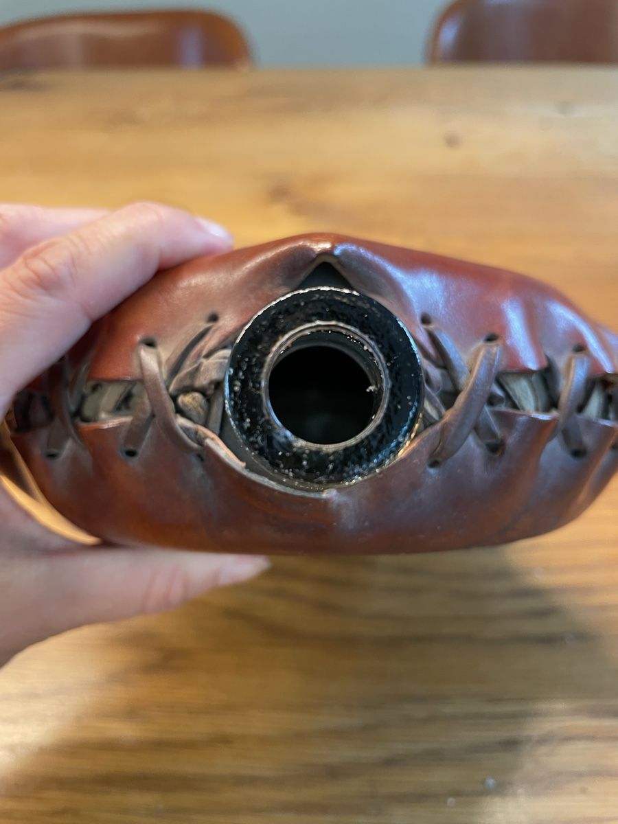 Bottiglie: Jagdflasche Hirsch Leder – Usato da Niederbüren venduto da Poschti_19 8