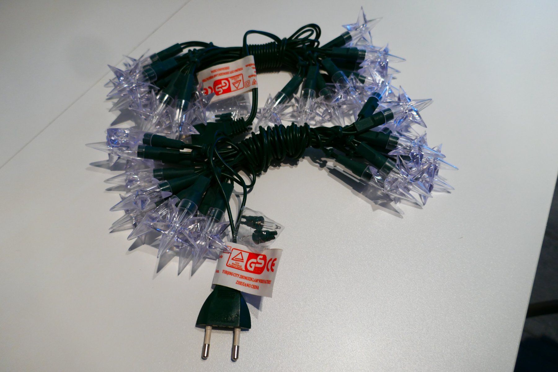 Ghirlande e barre luminose: 2 x Lichterkette mit Sternen – Nuovo (secondo la descrizione) da Tegerfelden venduto da X-Truck