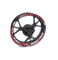 Felgen oder Verkleidung Set Aufkleber Vorne & Hinten Yamaha