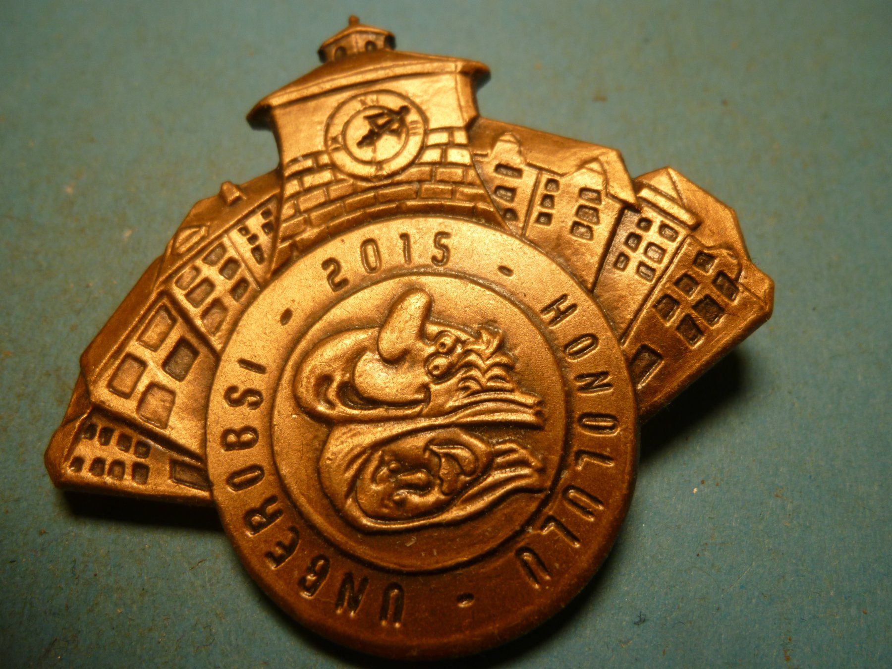 Placchette & Badge: HONOLULU 2015 BRONZE – Usato da Ried (Muotathal) venduto da Mandarin02