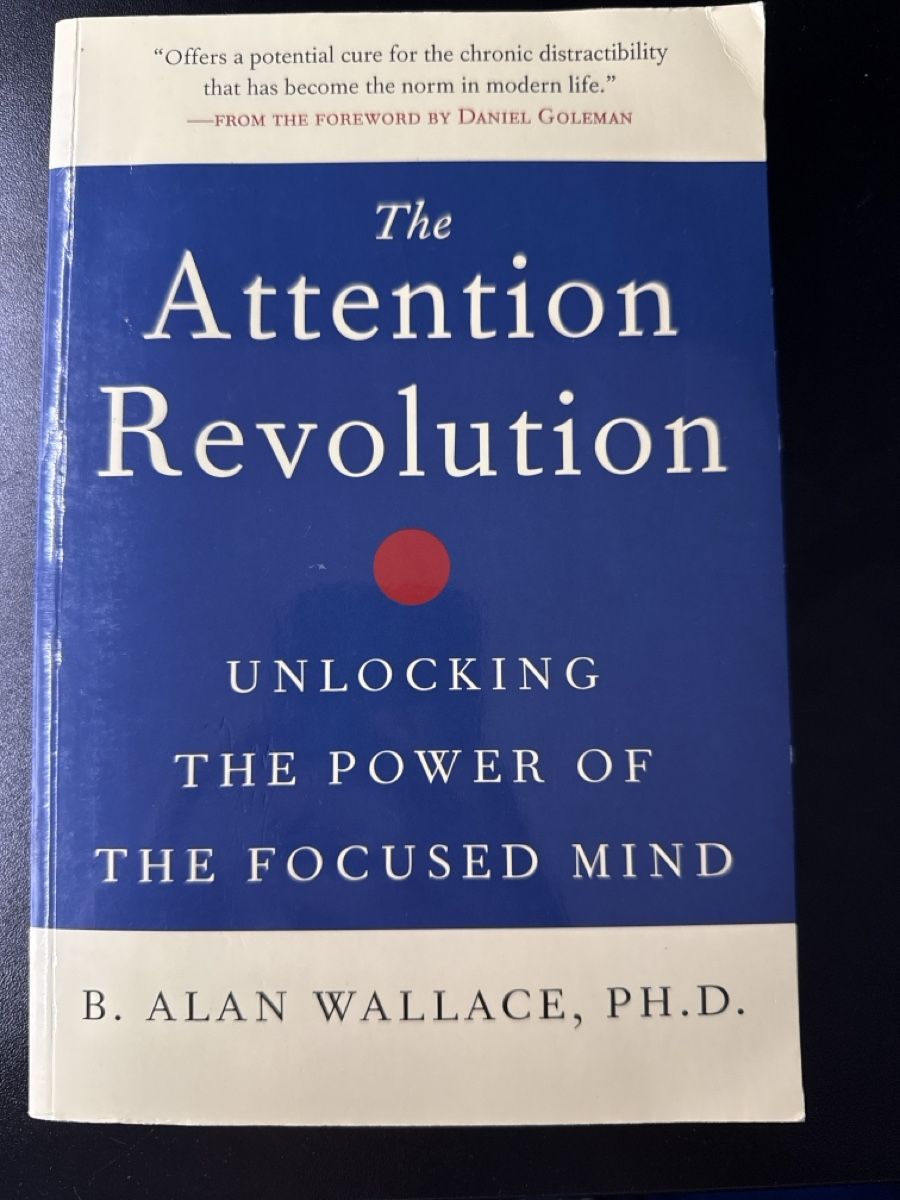 Libri: Book The Attention Revolution B. Alan Wallace – Usato da Bern venduto da cbrz4773