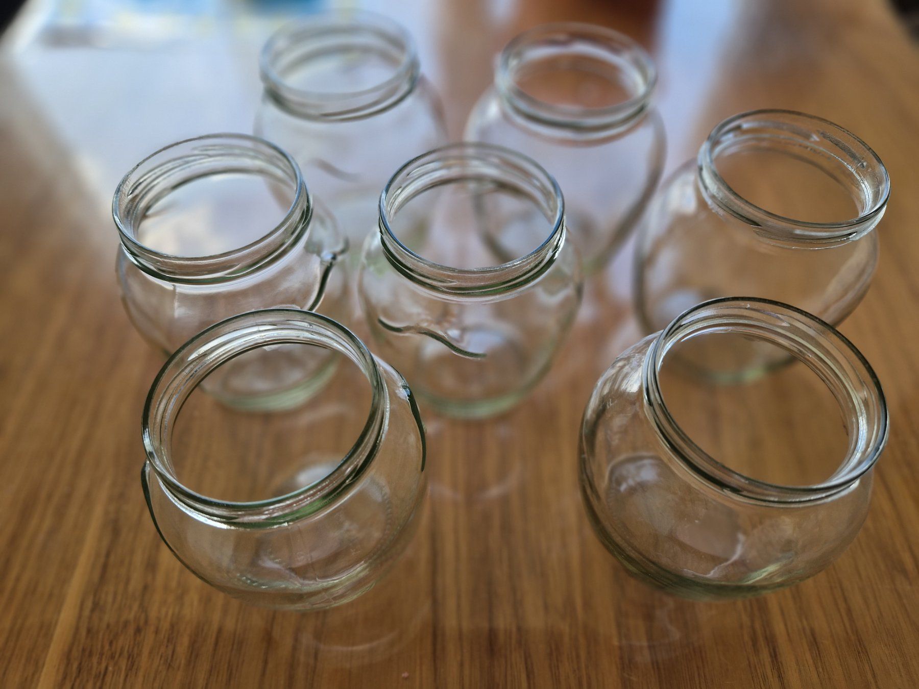 Contenitori & Simili: 7 leere Einmachgläser Konfigläser Set, 720ml – Usato da Buchs Sg venduto da Valedi 1