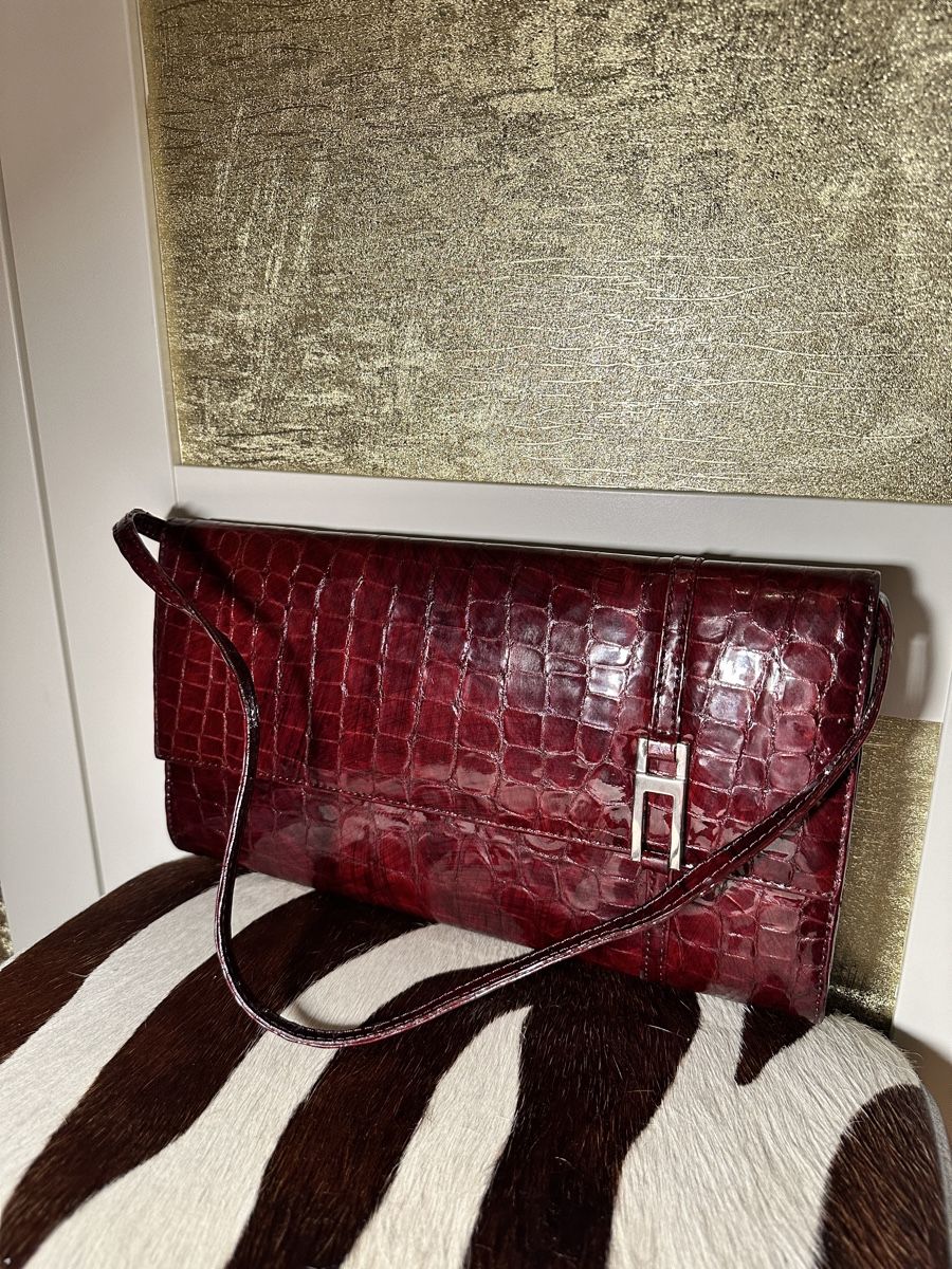 Taschen für Damen: BCBG MAXAZRIA genuine leather clutch – Neu (gemäss Beschreibung) aus Wermatswil von Alkinoe 3