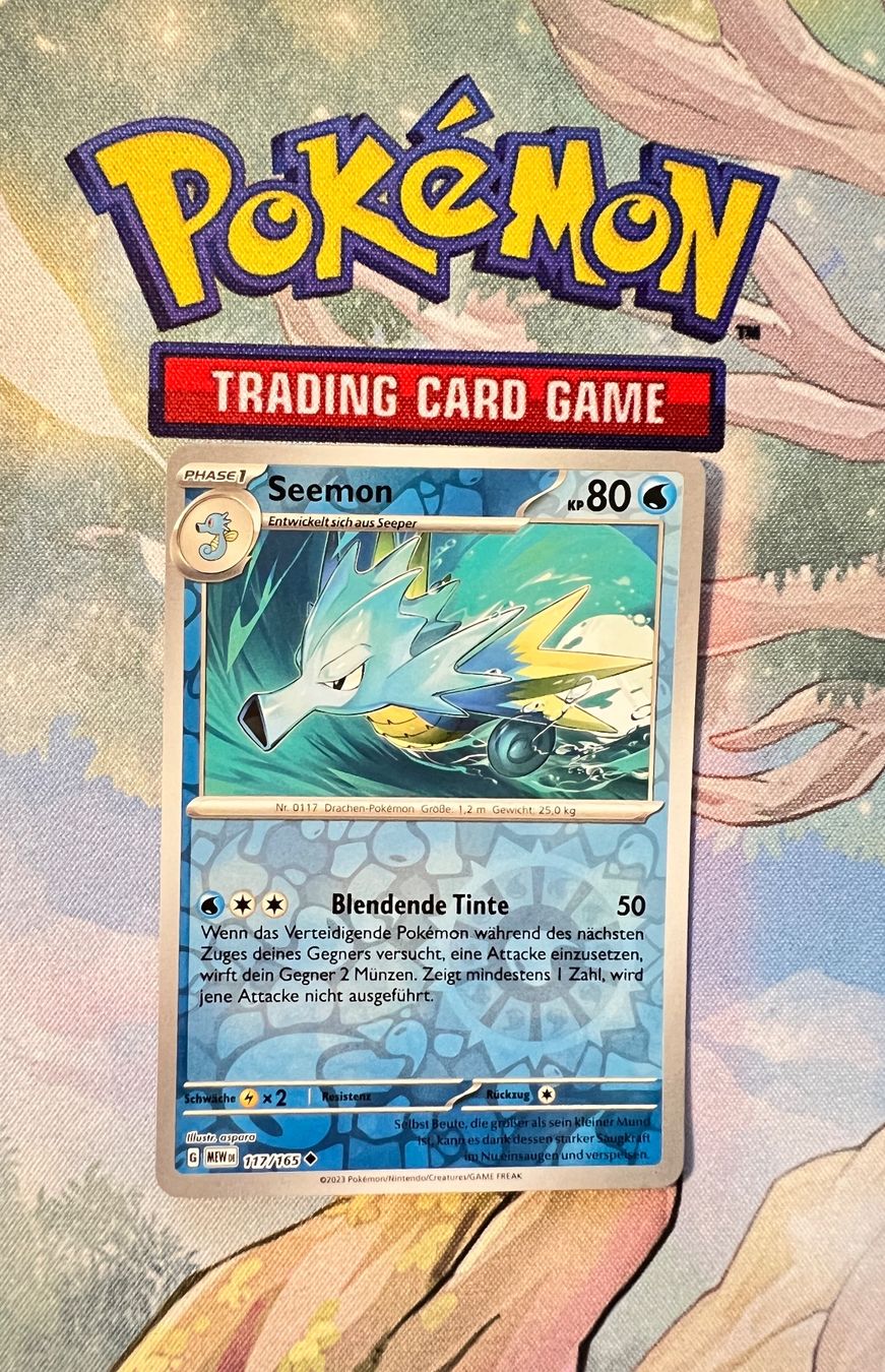 Pokémon Carte collezionabili: Seemon Reverse Holo (Deck 151) 117/165 – Nuovo (secondo la descrizione) da Sempach venduto da R-G