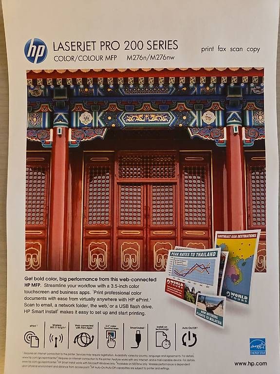 Stampanti: HP LaserJet Color MFP M276nw – Usato da Neerach venduto da jodanipa99 3