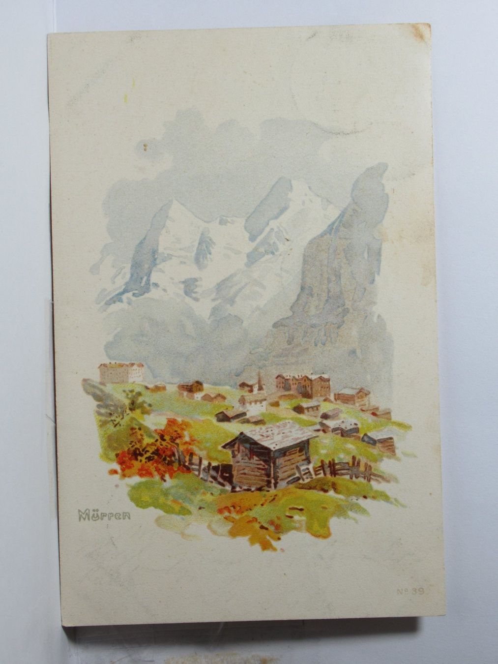 Cartoline postali: Mürren 1901 – Usato da Grenchen venduto da Bluemchen1900