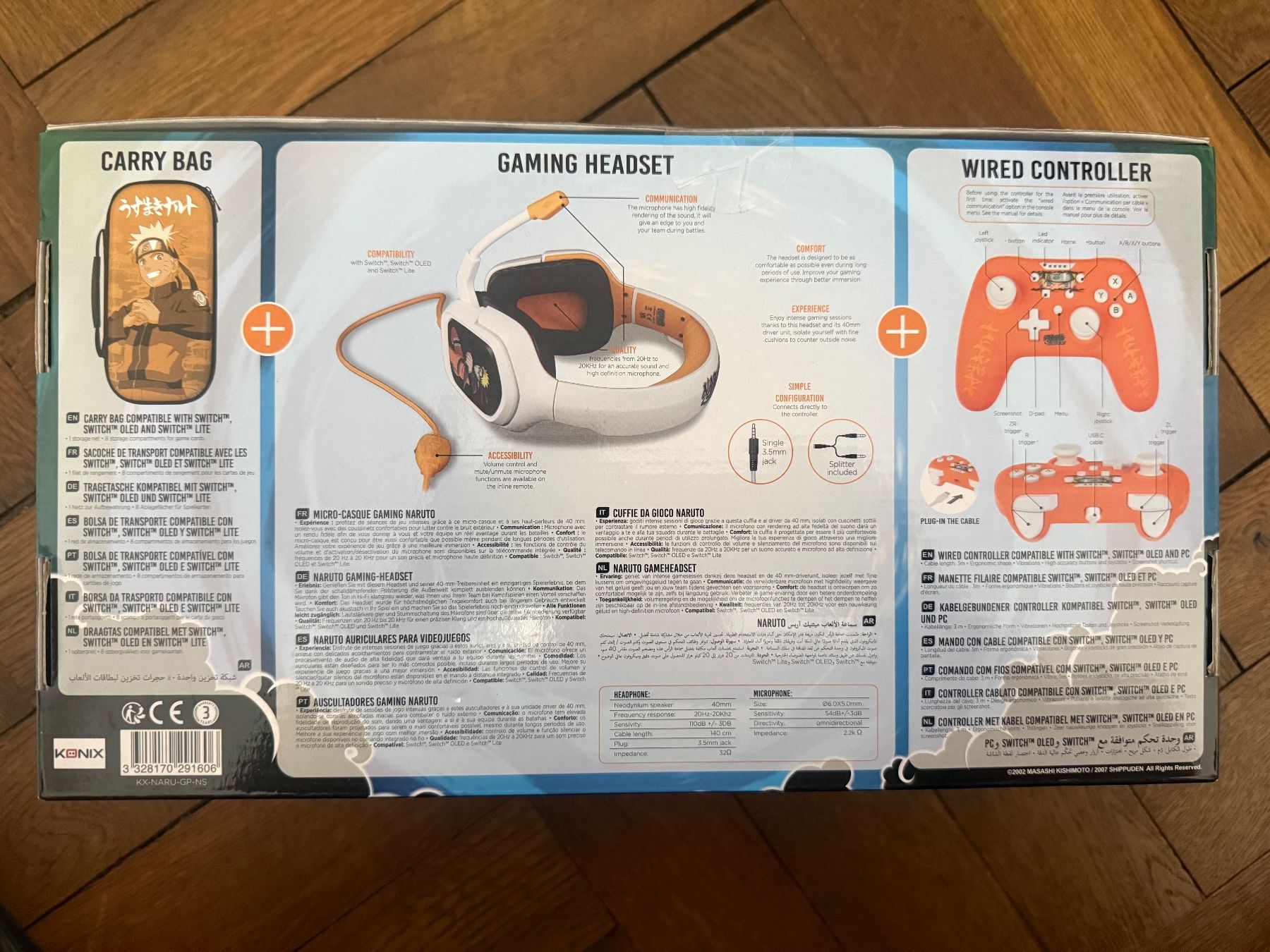 Nintendo Console: Naruto Shippuden Gamer Pack Switch Neu OVP – Nuovo e nell'imballaggio originale da Bern venduto da sch_n7cp 1