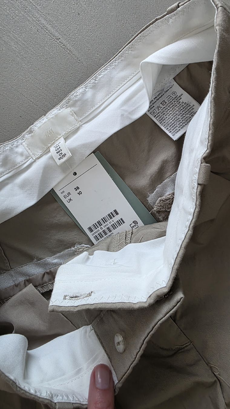 H&M Pantaloni: H&M Hose Neu Stoffhose  – Nuovo (secondo la descrizione) da Basel venduto da Ffm 2