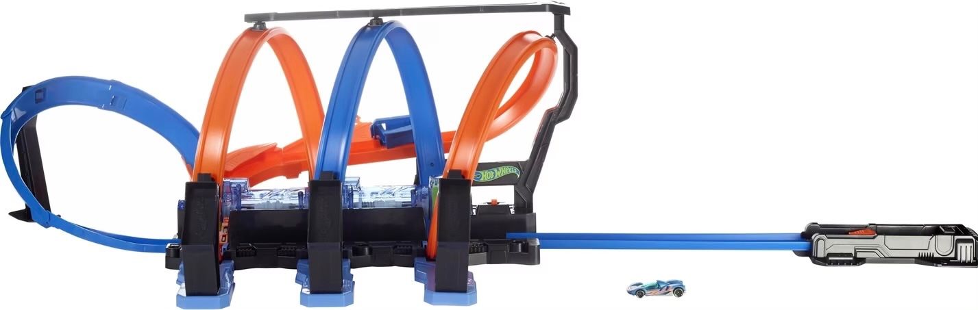 Hot Wheels Piste: Hot Wheels Korkenzieher-Crash Trackset 1:64 – Nuovo (secondo la descrizione) da Basel venduto da Seifehuesli 7