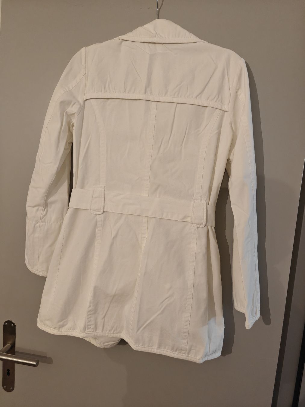 C&A Cappotti: Trenchcoat - Weiss - Gr.36 – Nuovo (secondo la descrizione) da Winterthur venduto da Dana_33 3