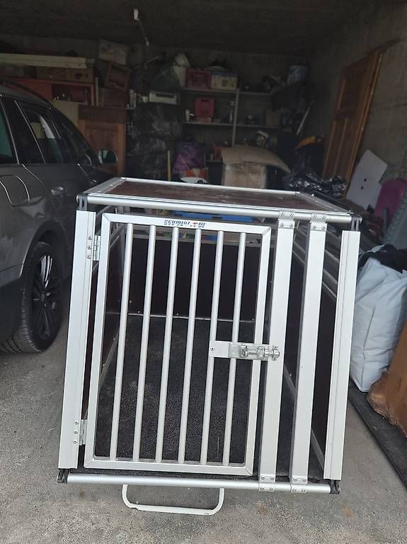 Gabbie, trasporto & Sicurezza: Schmidt Einzel Hundebox – Usato da Rongellen venduto da gsenno 2