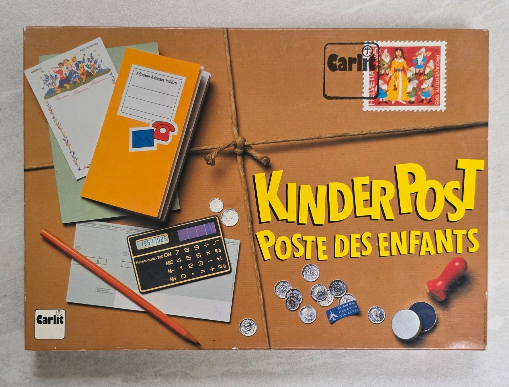 Giochi: Kinderpost Post des Enfants Spiel Post  – Usato da Rheinsulz venduto da Dred