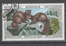 Tutti i francobolli: MONGOLIA - einheimisches Tierpaar   (4 – Usato da Ruggell venduto da Masescha