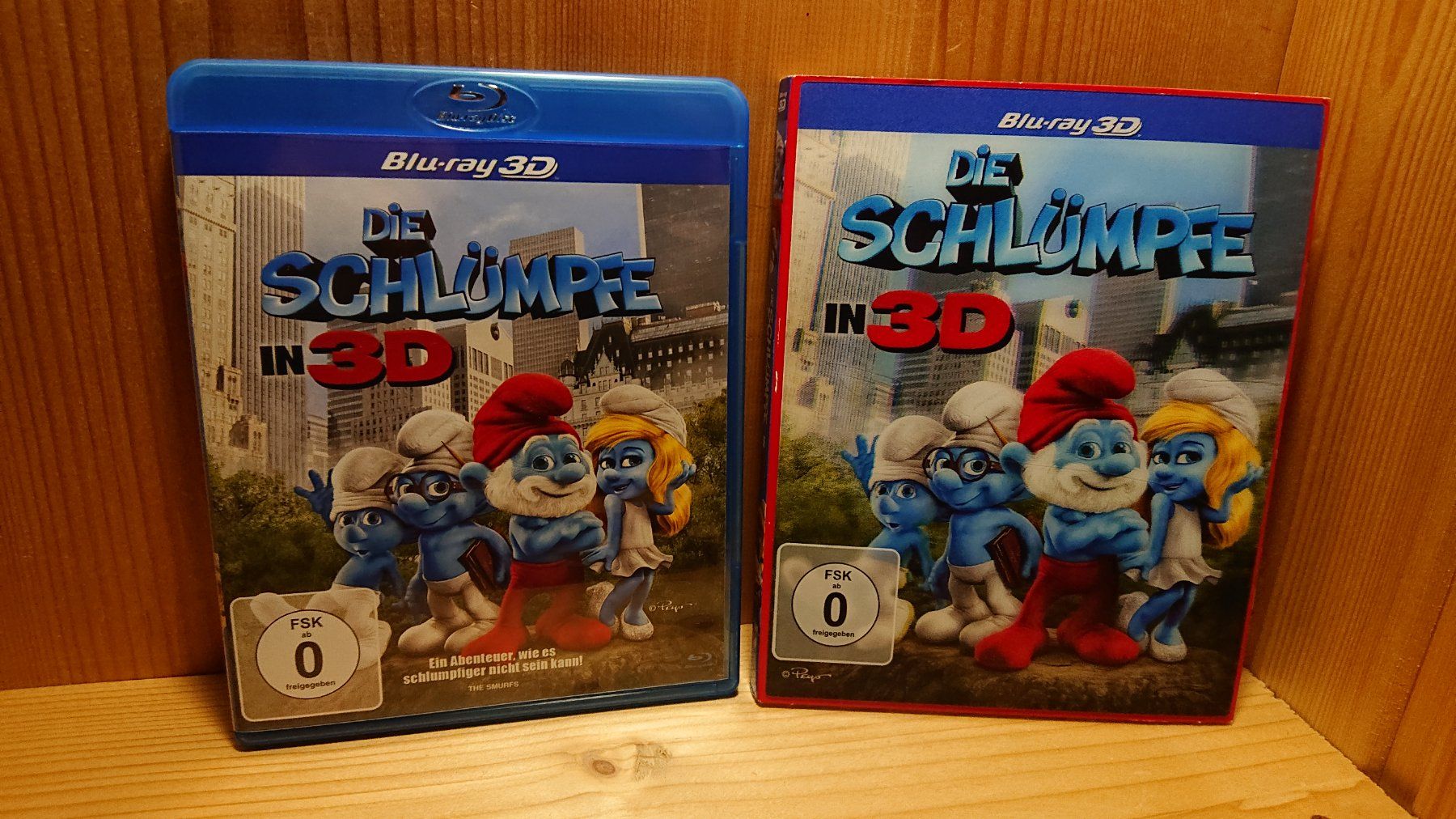 Tutti i DVDs: DIE SCHLÜMPFE in 3D und 2D Blu-Ray – Usato da Wilderswil venduto da Exebub 2
