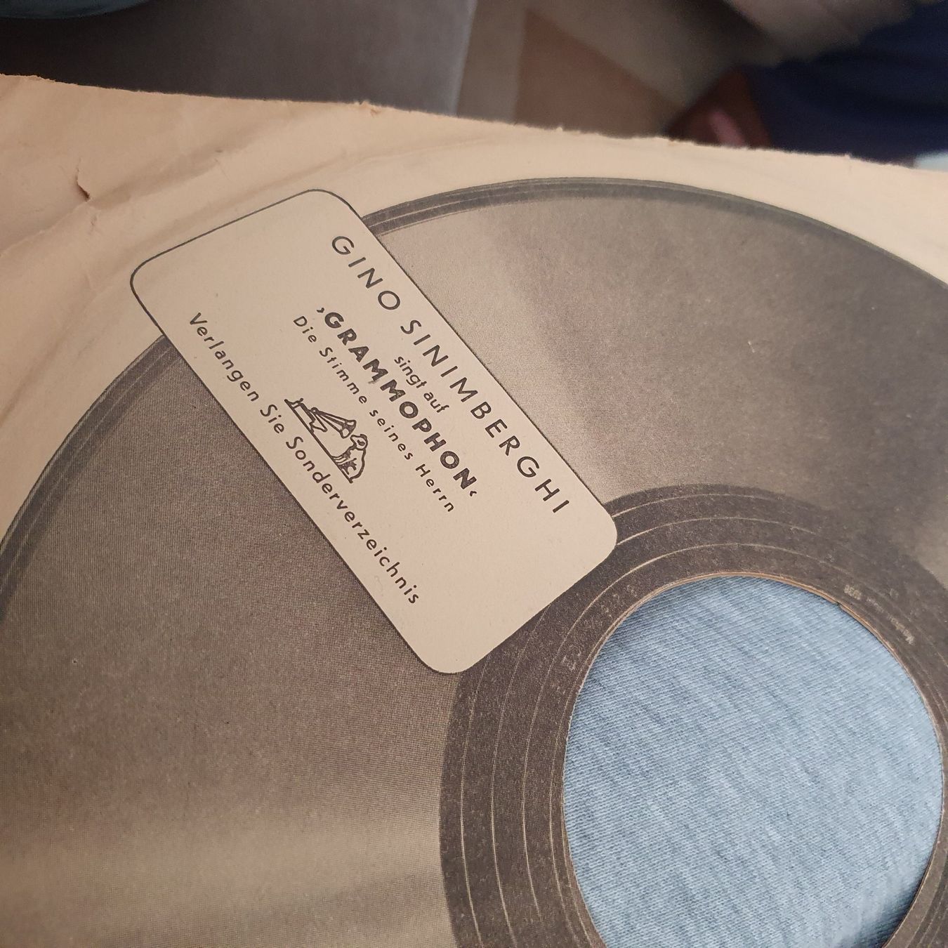 Schallplatten: Schellackplatte Beethoven op. 93, Symphony Nr. 8 F-dur – Gebraucht aus Chur von BettinaOlczyk 2