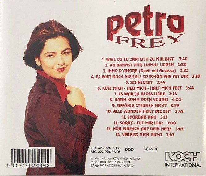 CDs: Petra Frey - Küss mich ... – Gebraucht aus Grüningen von azulmarron 1