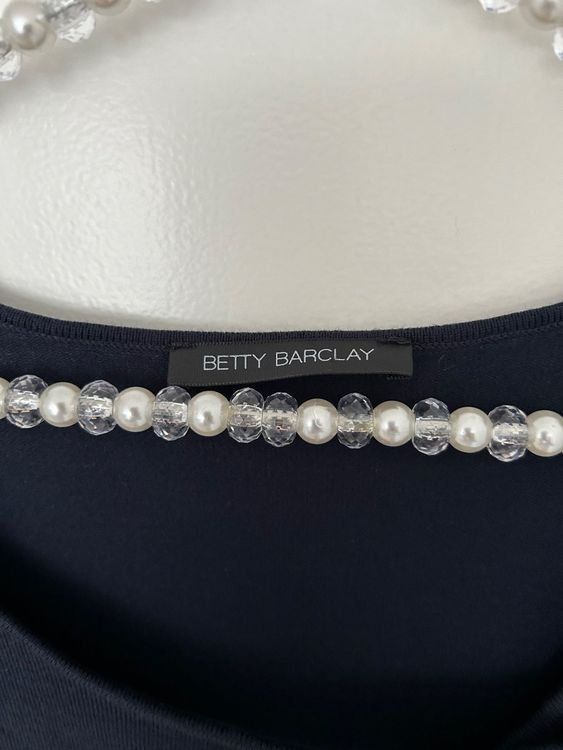 Betty Barclay Maglioni & Felpe: Betty Barclay Kurzarmpullover,  Gr.42/44, dunkelblau – Usato da Märwil venduto da Yvonne034 1