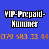 VIP PREPAID-NUMMER ZUM HAMMER-PREIS!