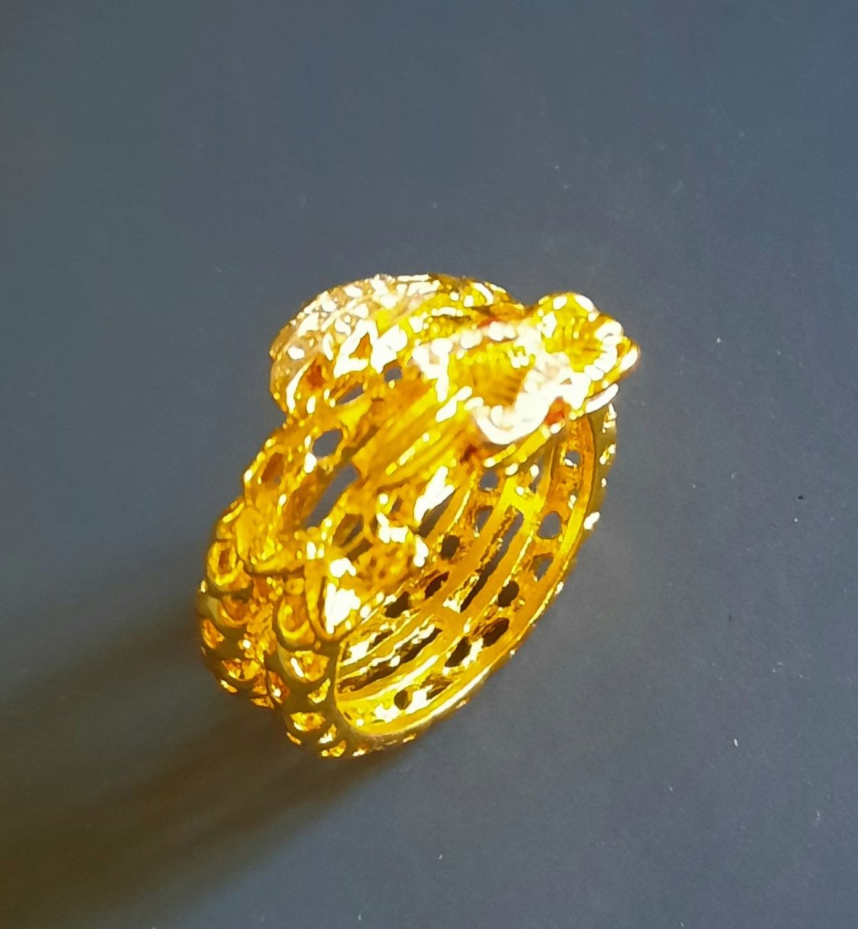 Ringe: Fingerring Drache goldfarben – Neu (gemäss Beschreibung) aus Uster von sista-esta 2