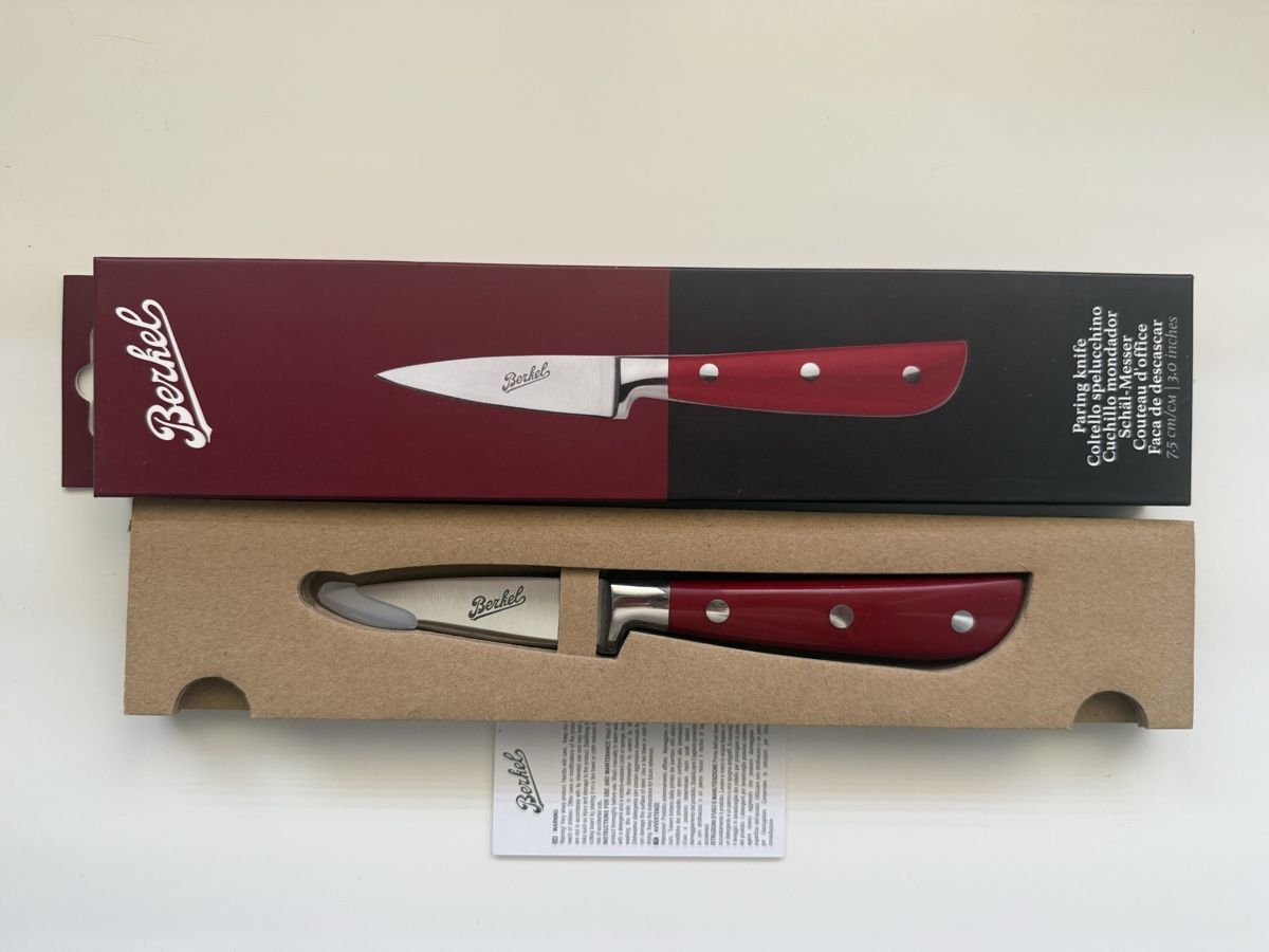 Berkel Küchenmesser: Berkel pairing knife, 7.5cm. New – Neu und originalverpackt aus Veyrier von Elenevskiy
