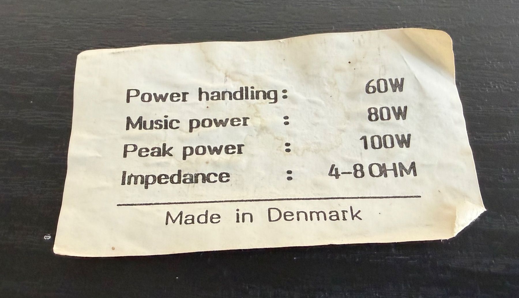 Haut-parleurs: Lautsprecher made in denmark – D'occasion à Oberglatt ZH par Kumar2 6