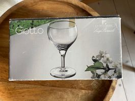 6 Luigi Bormioli Giotto - Kristallgläser