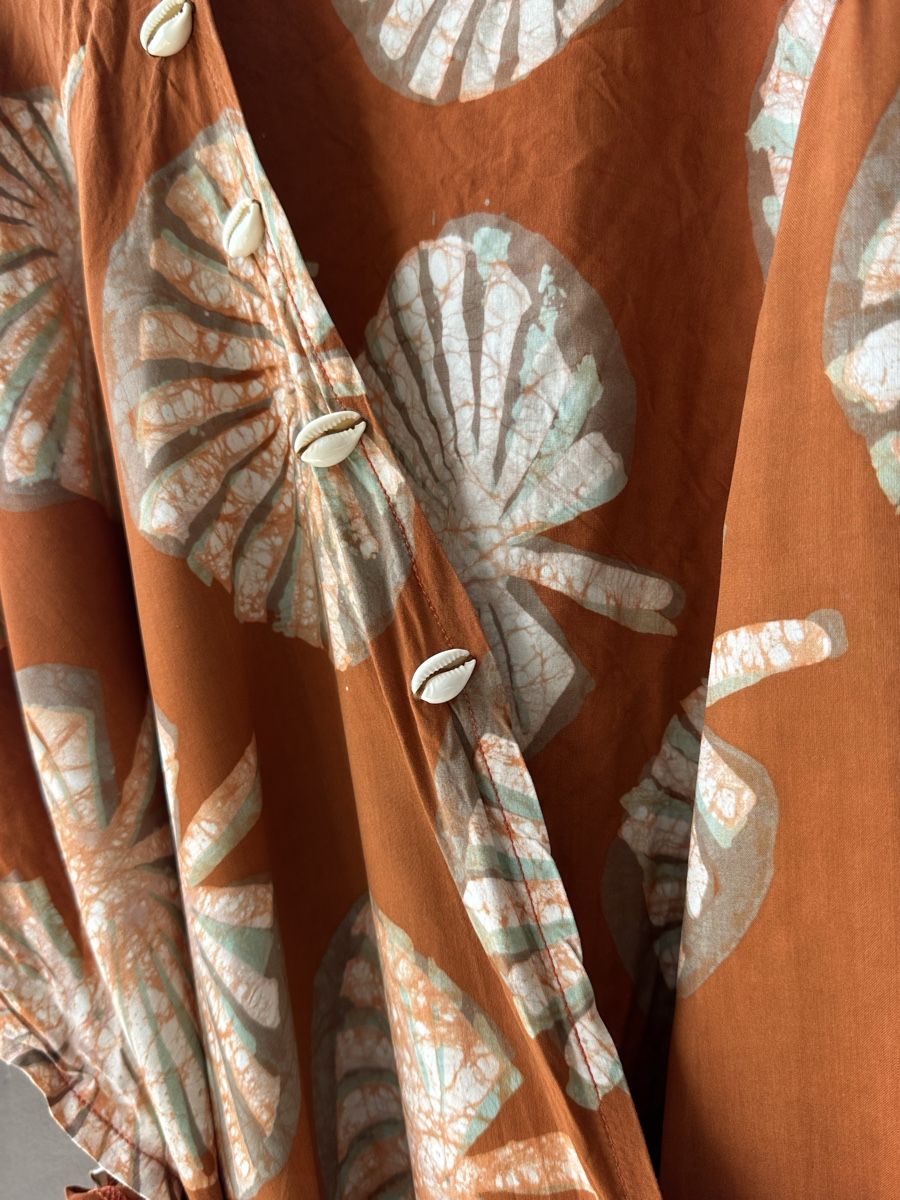 Arte internazionale: Casa Feme Kimono "The Palms", one size – Nuovo (secondo la descrizione) da Lenzburg venduto da selabella 2