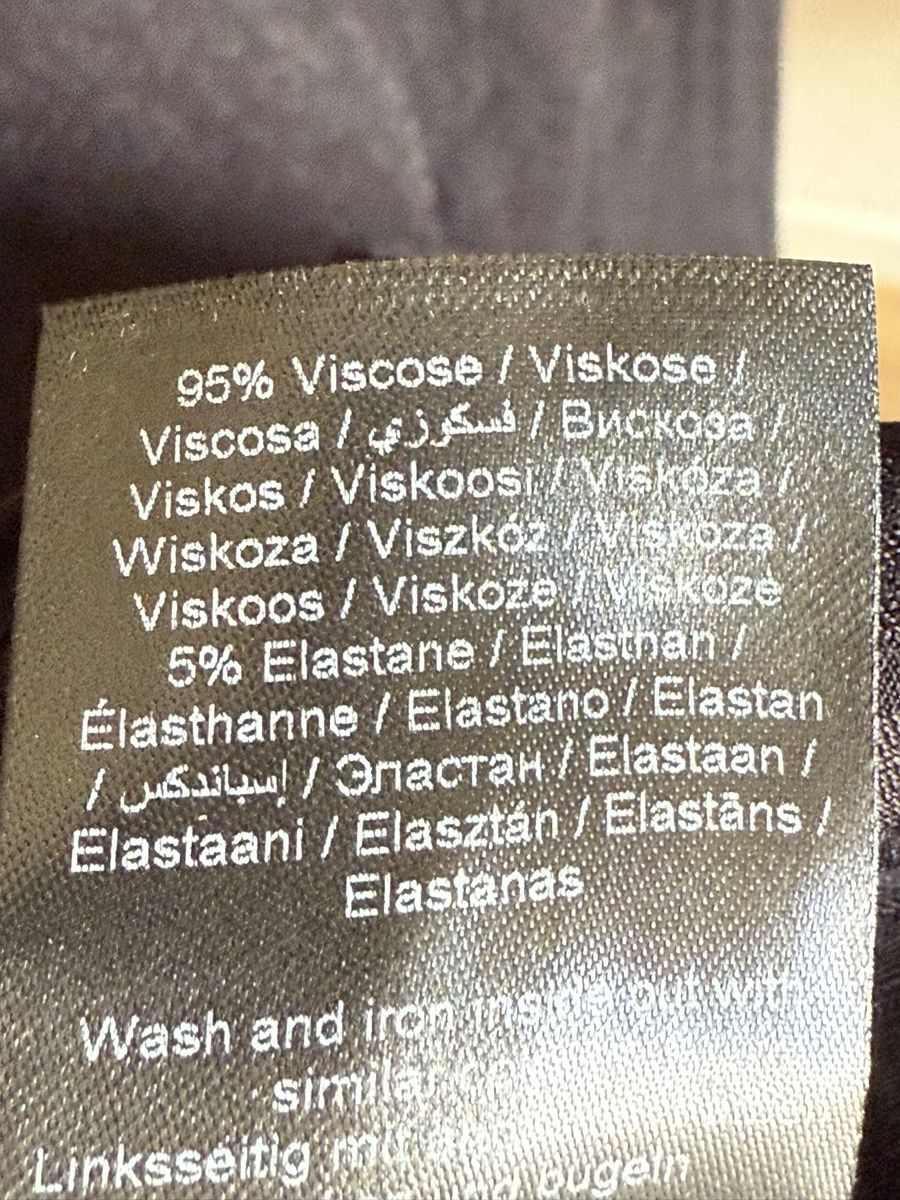 Vestiti: Robe noir imprimé léopard  Gestuz, 36/38 – Usato da Tavannes venduto da Thriftshop 6