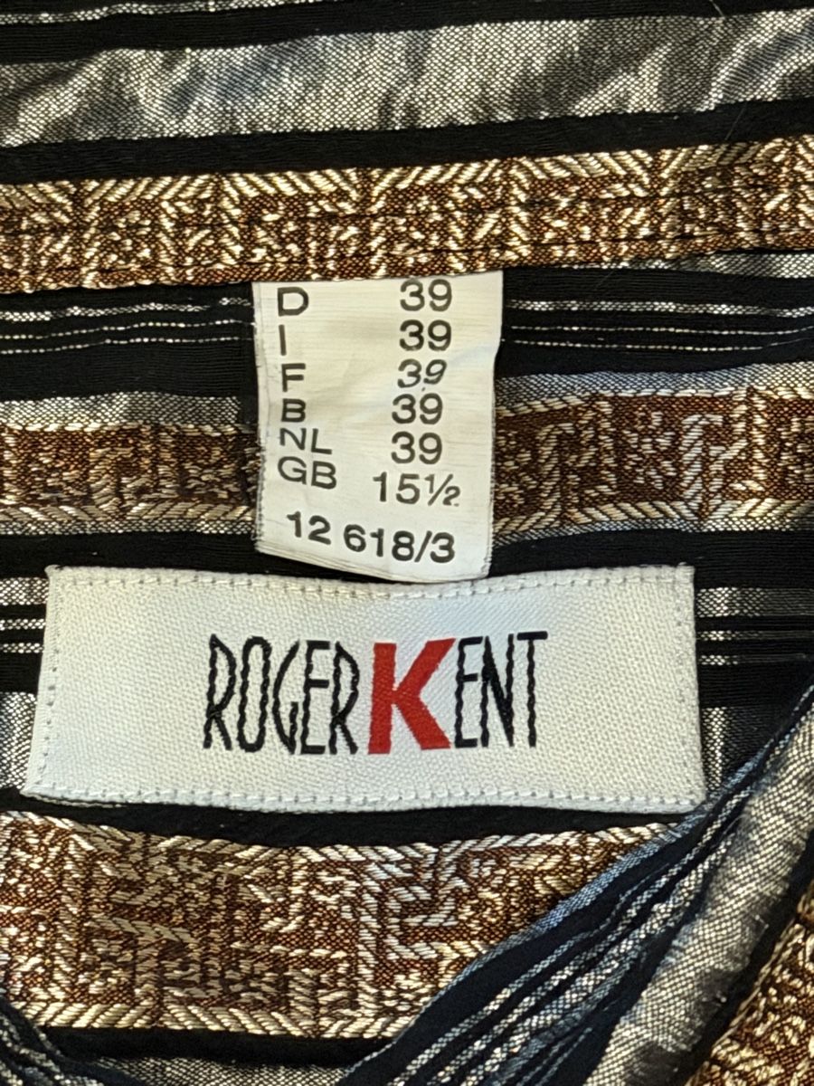 Camicie: Chemise Roger Kent polyester taille 39 /M – Usato da SION venduto da MARCO-P-SION 3