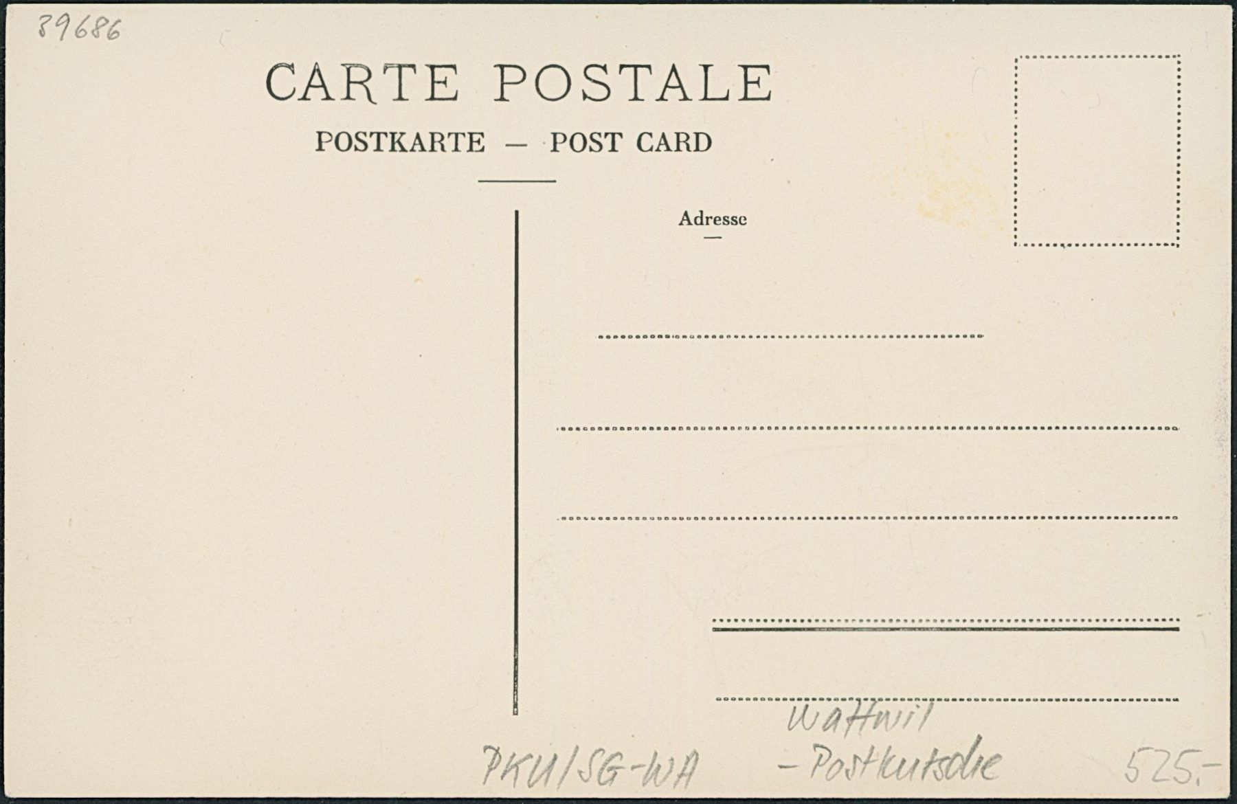 Cartoline postali: SG Wattwil - Ricken Postkutsche - Kutsche – Nuovo (secondo la descrizione) da Schindellegi venduto da leecollect 1