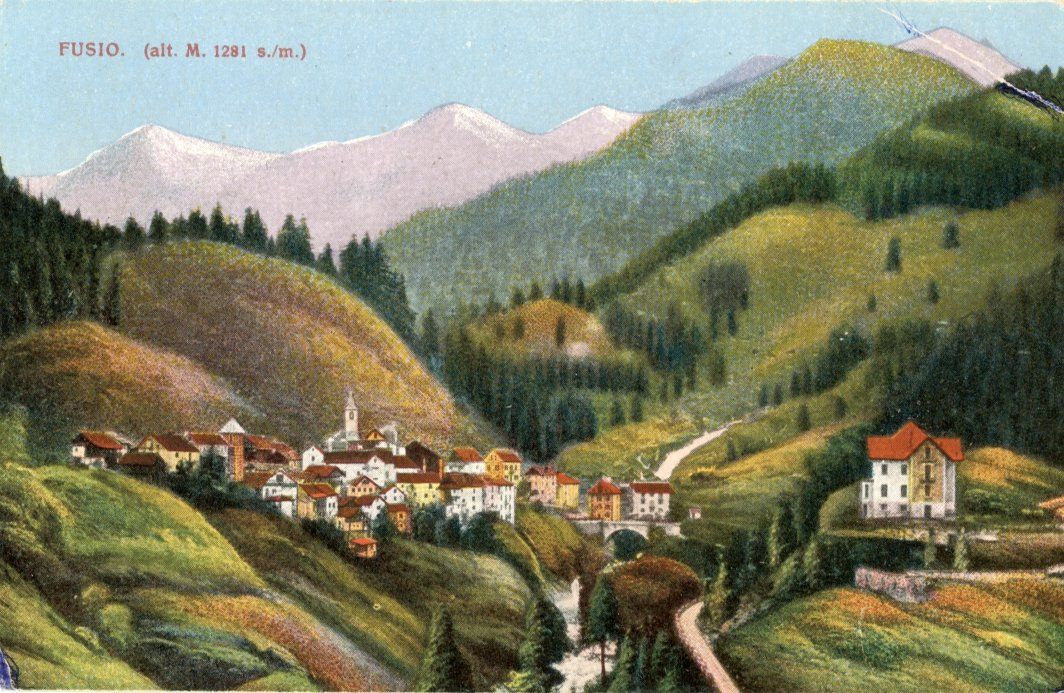 Cartoline postali: Fusio   TI – Usato da Brig venduto da Valcards54