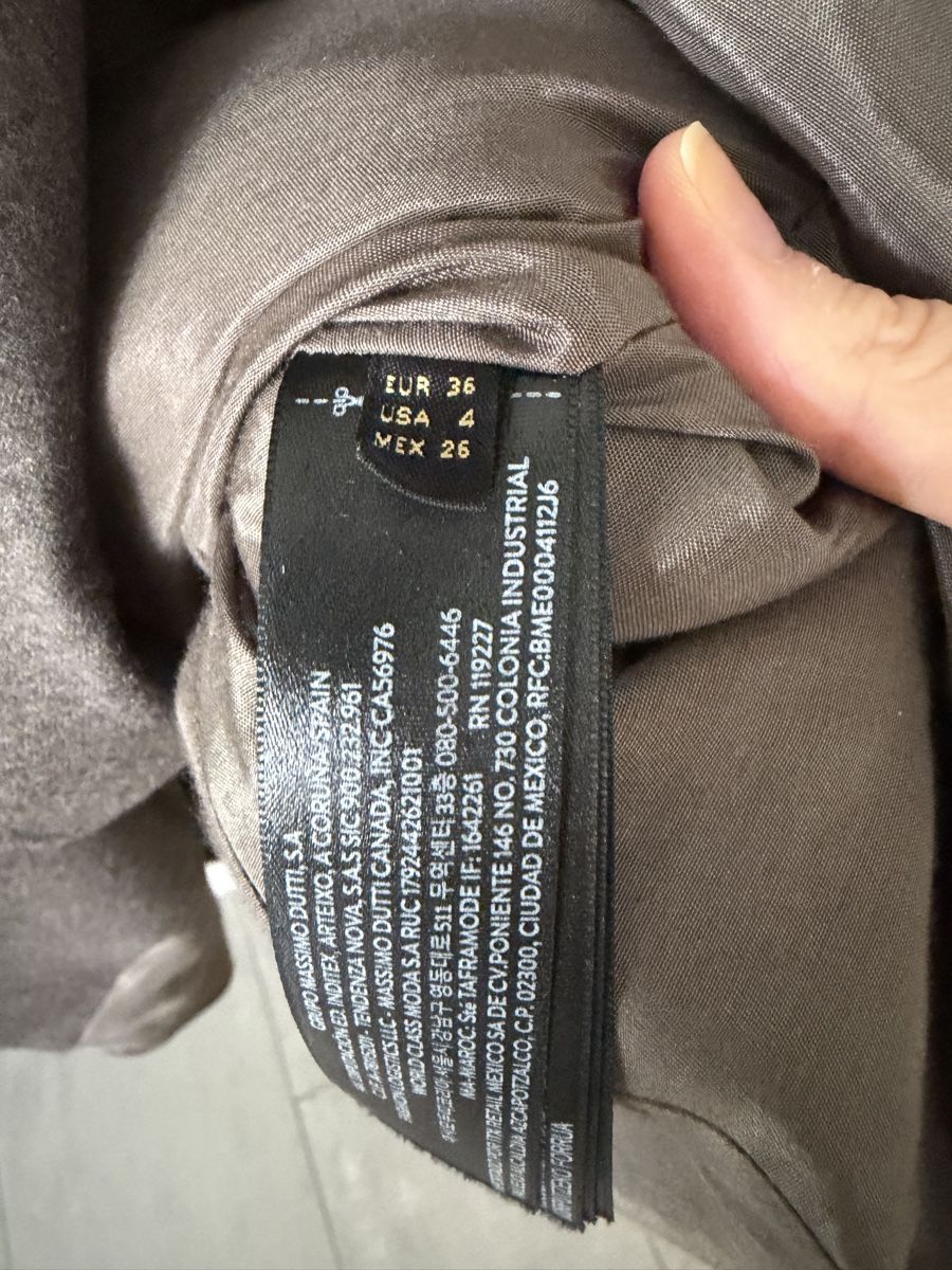 Massimo Dutti Completi & Tailleur: Blazer Massimo Dutti Graubraun / Grösse 36 neuwertig – Usato da Bertschikon Gossau venduto da chanty_7 3