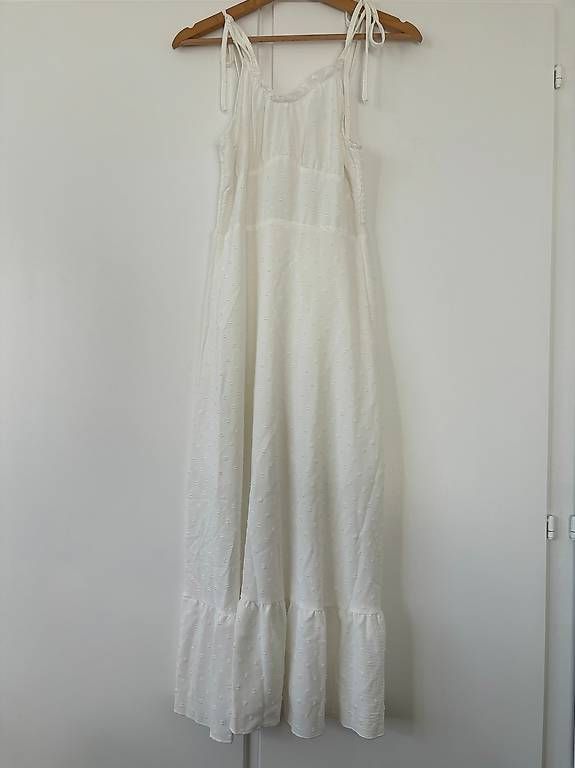 Vestiti: Weisses langes Kleid in Grösse 34 – Usato da Orpund venduto da mel_5t6d 1