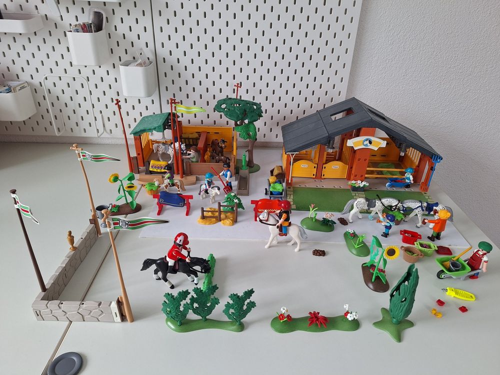 BAUSTEINE REITERHOF SET MIT PFERDEN UND AUTO IN NORDRHEIN WESTFALEN visual data 3