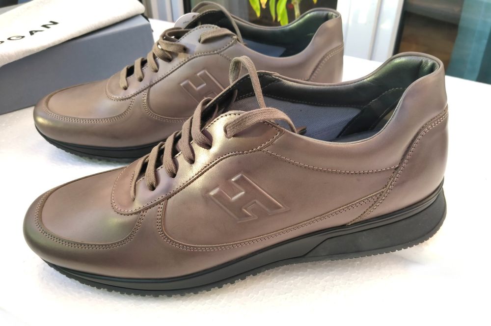 Hogan Elective Men s sneakers leather Clay 10.5 45 Comprare su