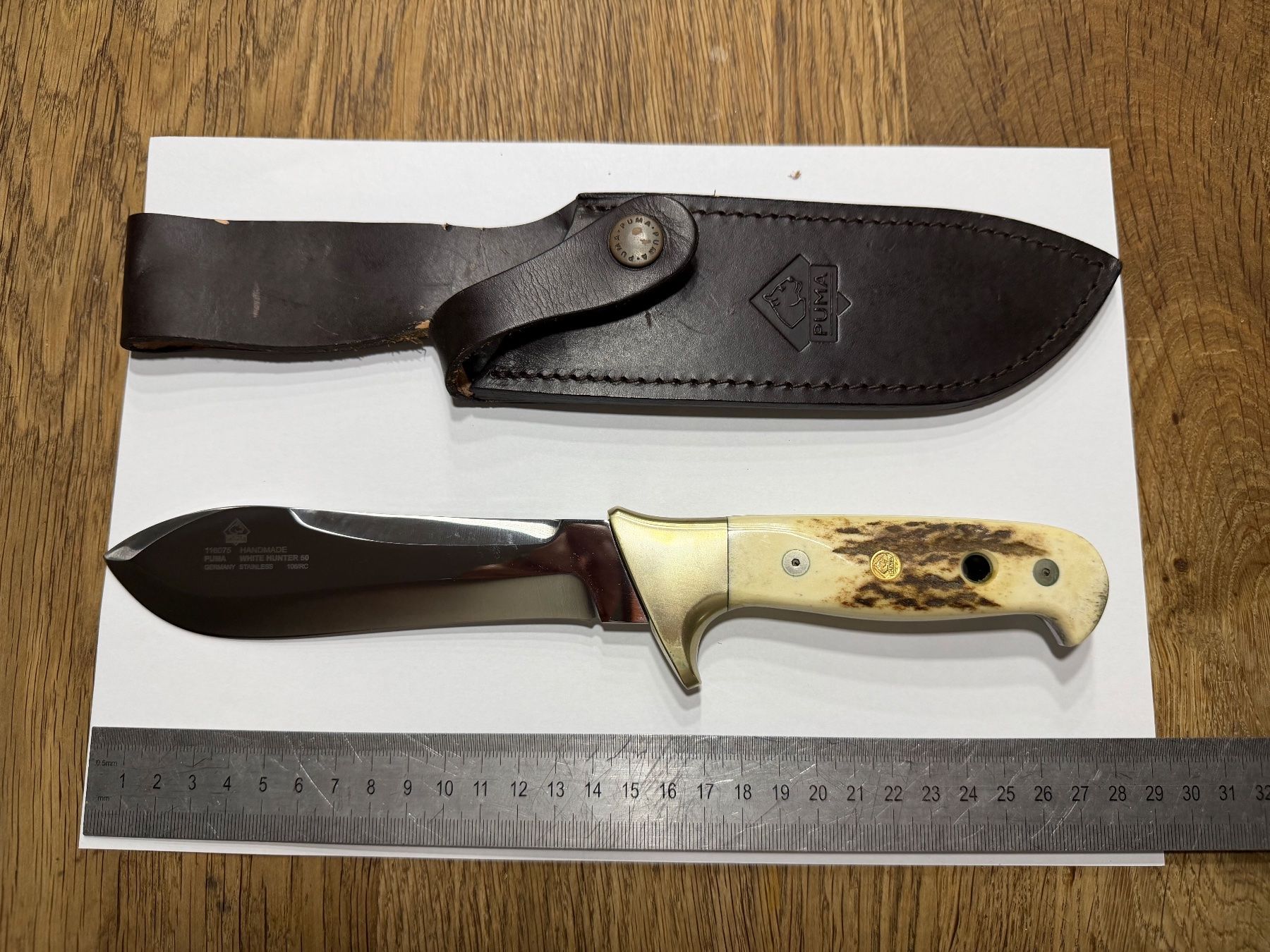 Puma Accessori: Jubiläumsmesser Puma White Hunter 50 (2007) – Usato da Bertschikon Gossau venduto da CyberUrs 2