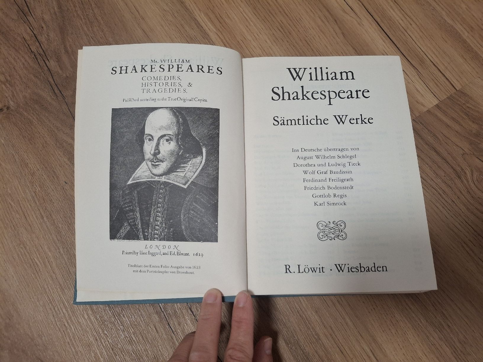 Livres: William Shakespeare Sämtliche Werke  – D'occasion à Bäriswil BE par vonys 2