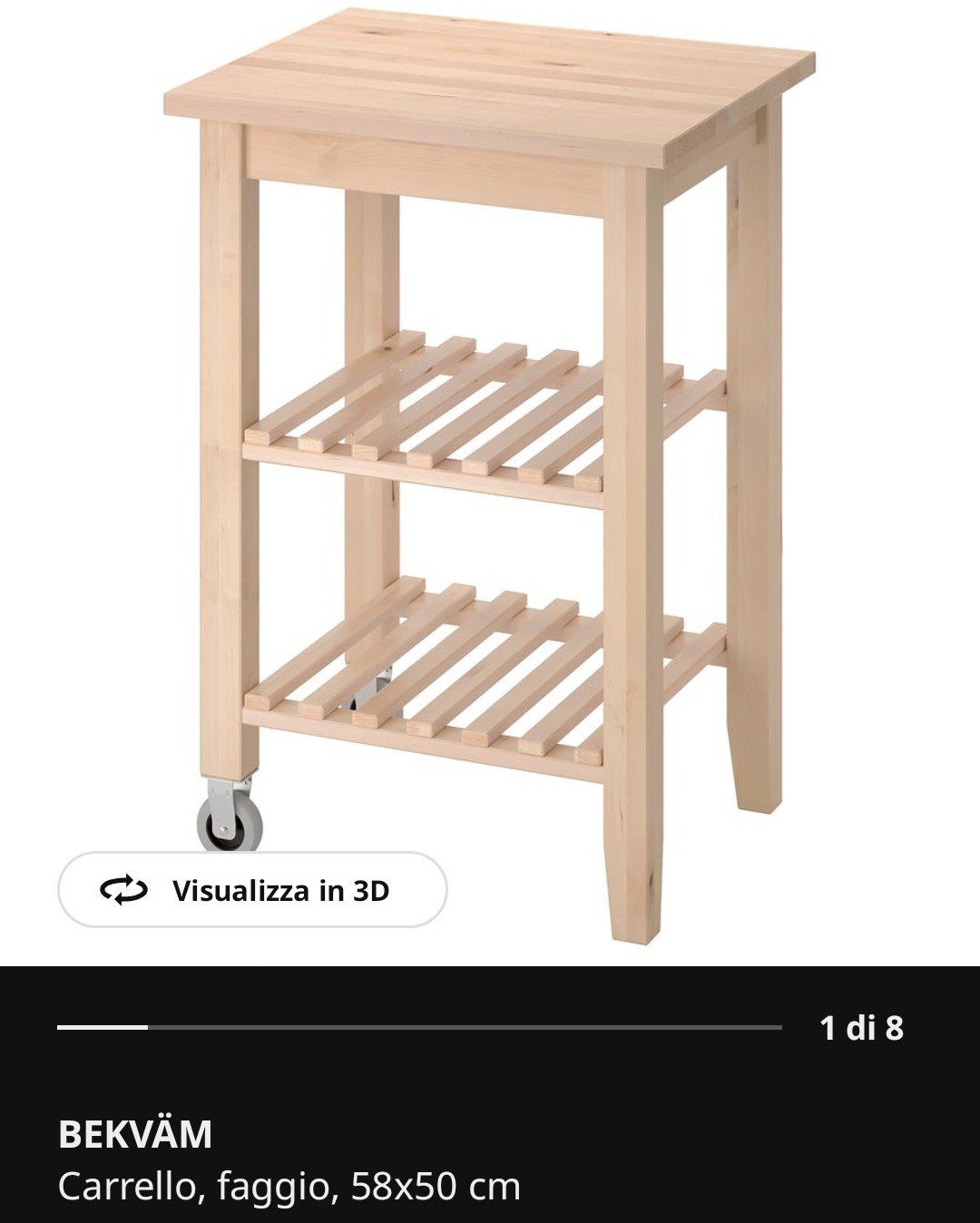 Ikea Koffer & Taschen: IKEA BEKVÄM Wagen – Gebraucht aus Basel von sho_lfd6 1
