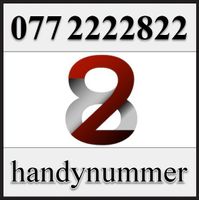 Handynummer, Telefonnummer, VIP Nummer, 077 222 28 22