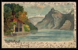 Litho Tellskapelle am Vierwaldstätterse