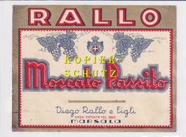 Etikette - Moscato Passito /bd