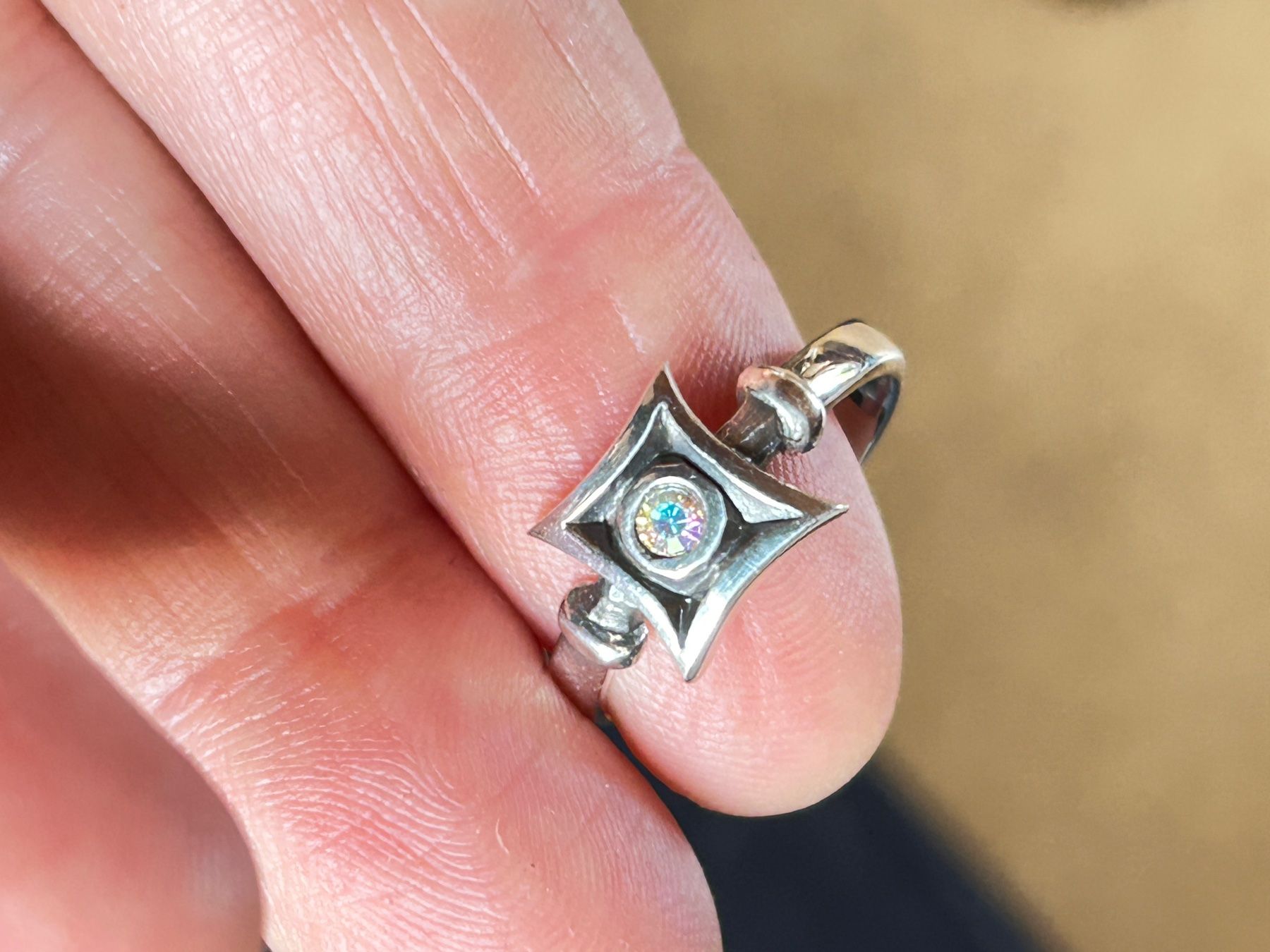 Anelli: Silberring Rainbow (53) – Usato da Laufen venduto da Bellebellezza 9