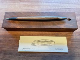 Pininfarina Cambiano Stift mit Holzsockel & OVP