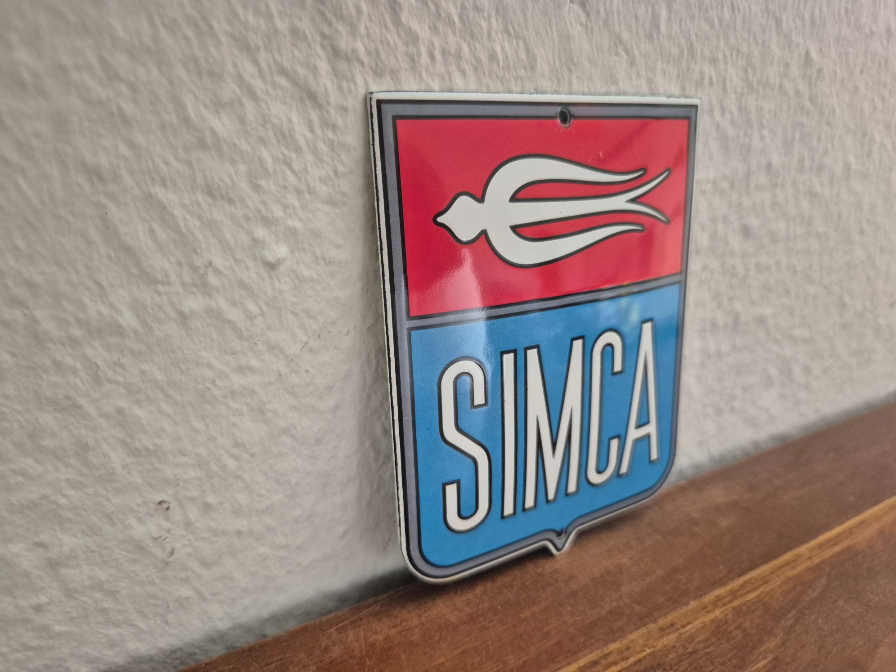 Simca Insegne: Emailschild Simca Auto Oldtimer Werkstatt Emaille Schild – Nuovo (secondo la descrizione) da Schaffhausen venduto da pfanis09 4